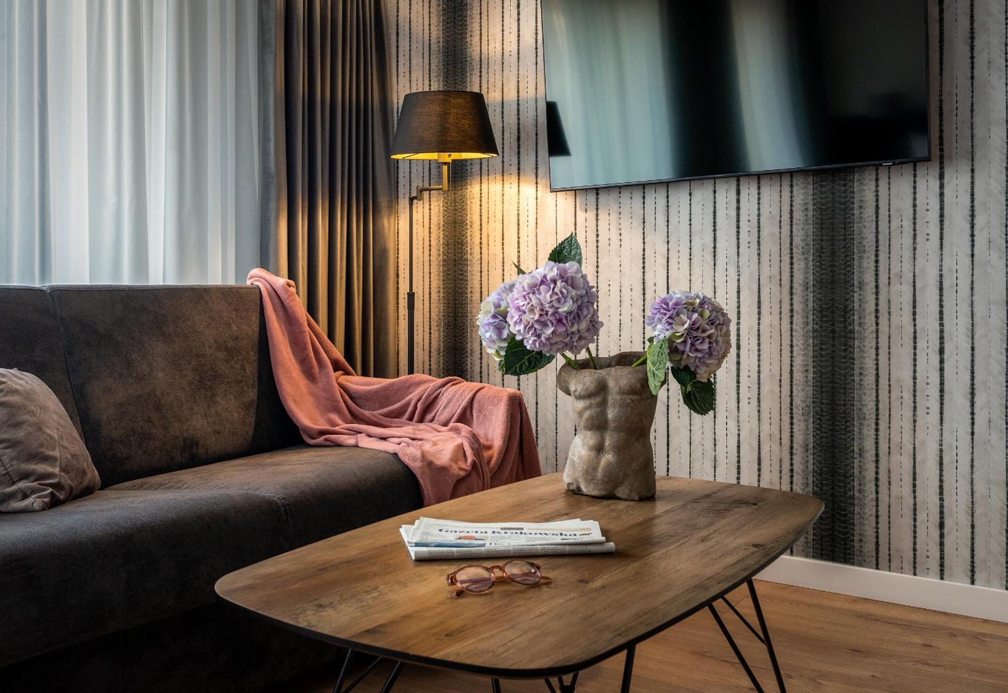 Inpoint Spacious Apartments Near Main Square & Kazimierz District Cracovia Habitación foto